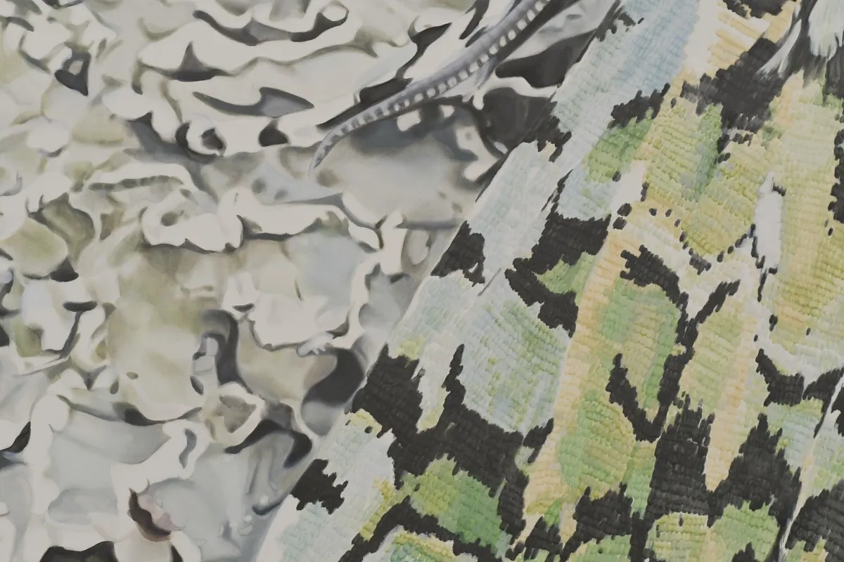 Ecorce, lichen, merveille.